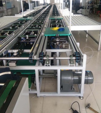 倍速鏈輸送機(jī)流水線(xiàn)展