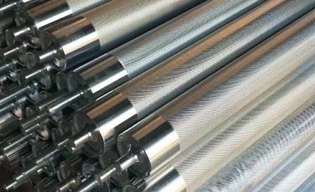 輥筒滾花加工廠家，輥筒鍍鋅加工，重型輥筒加工