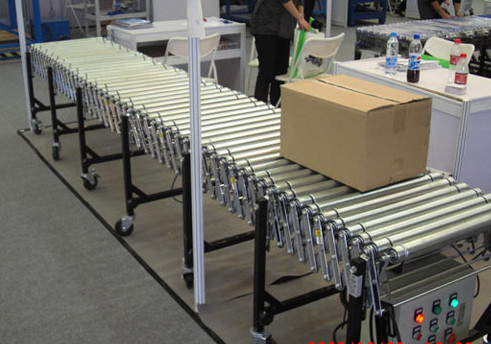 伸縮輥筒輸送機運行圖,www.uniquesoft.com.cn