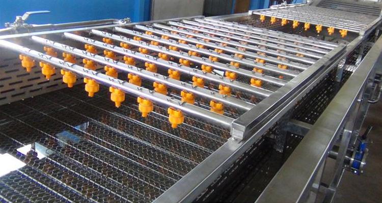 食品加工網帶輸送機，食品加工網帶清洗機